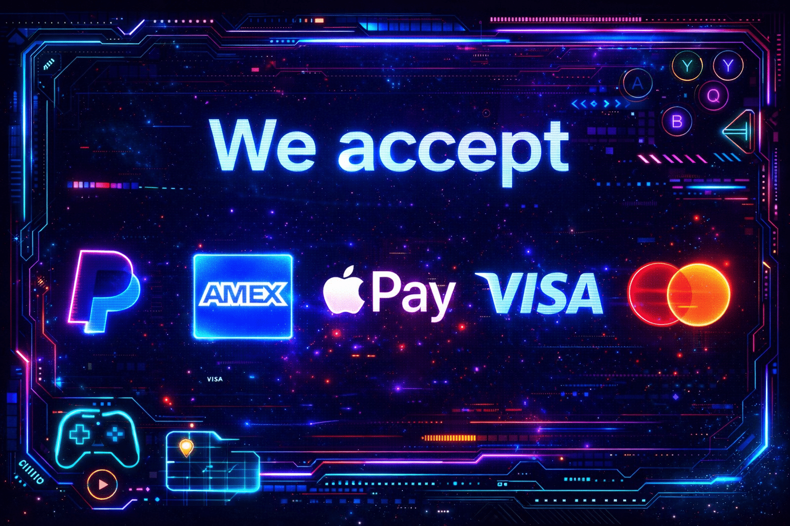 We accept